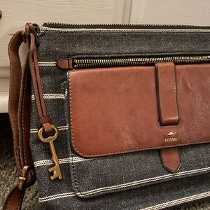 Fossil Leather Bag